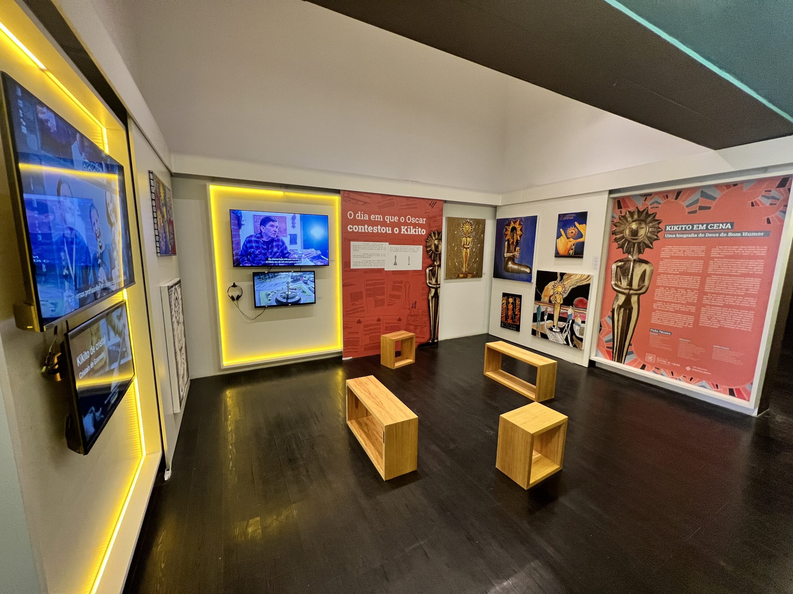 No mês do Festival de Cinema, Olivas de Gramado recebe exposição “Kikito em Cena” 