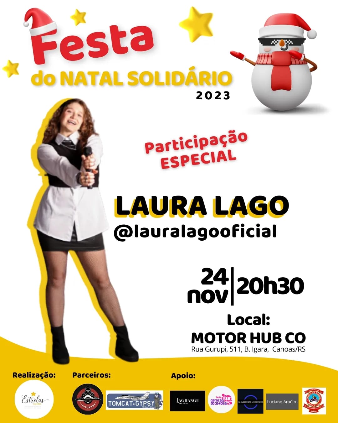 É HOJE O NATAL SOLIDÁRIO